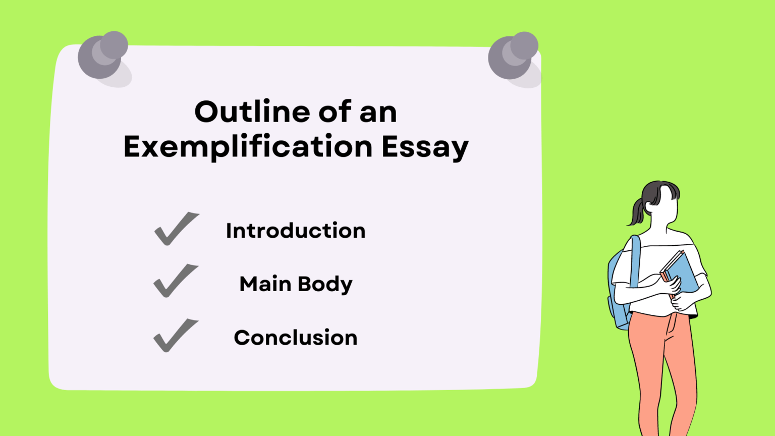 exemplification essay outline template